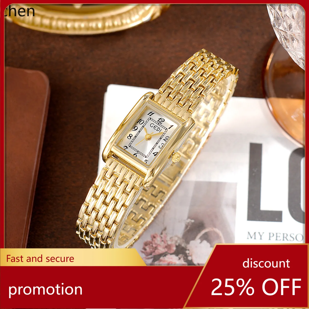 

Ретро-часы-браслет в форме ZML — уникальные и стильные часы для женщин.