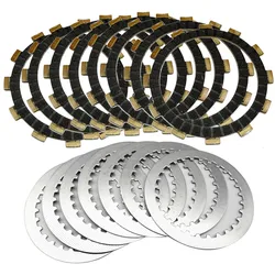 For SUZUKI GSF600 BANDIT 1995-2004 gsf 600 BANDIT S 1996-2004 Motorcycle Separator DISC Kit Clutch Friction Drive Steel Plate