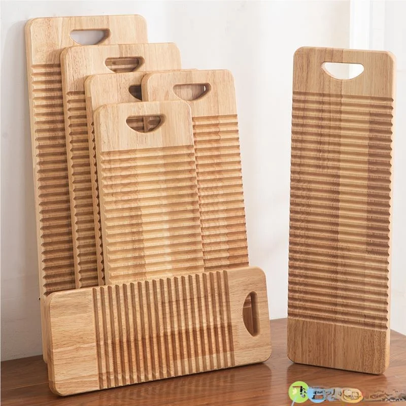 

Деревянная доска для стирки Thiened 206, бисерная доска l, ивовое дерево, большой размер, противоскользящая доска для колена, ручной инструмент для стирки