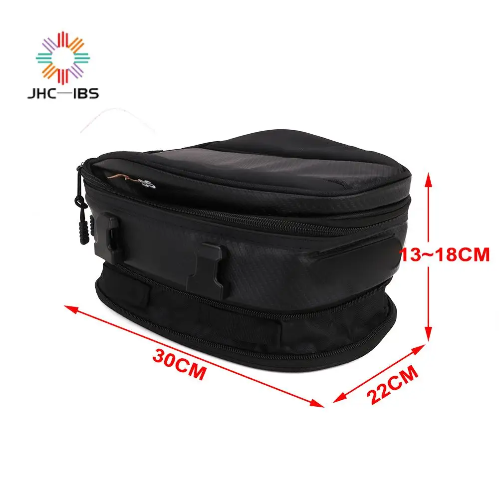 Tail Bags Motorcycles Waterproof Backpack Rear Seat Bag Motorbike Rear Rider Pack Scooter Sport Luggage Dirt pit Bike