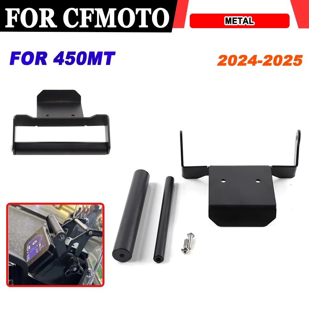 

For CFMOTO 450MT 450 MT 2024 2025 MT450 Motorcycle Accessories Smart Phone Stand Holder GPS Mount Support Navigation Bracket