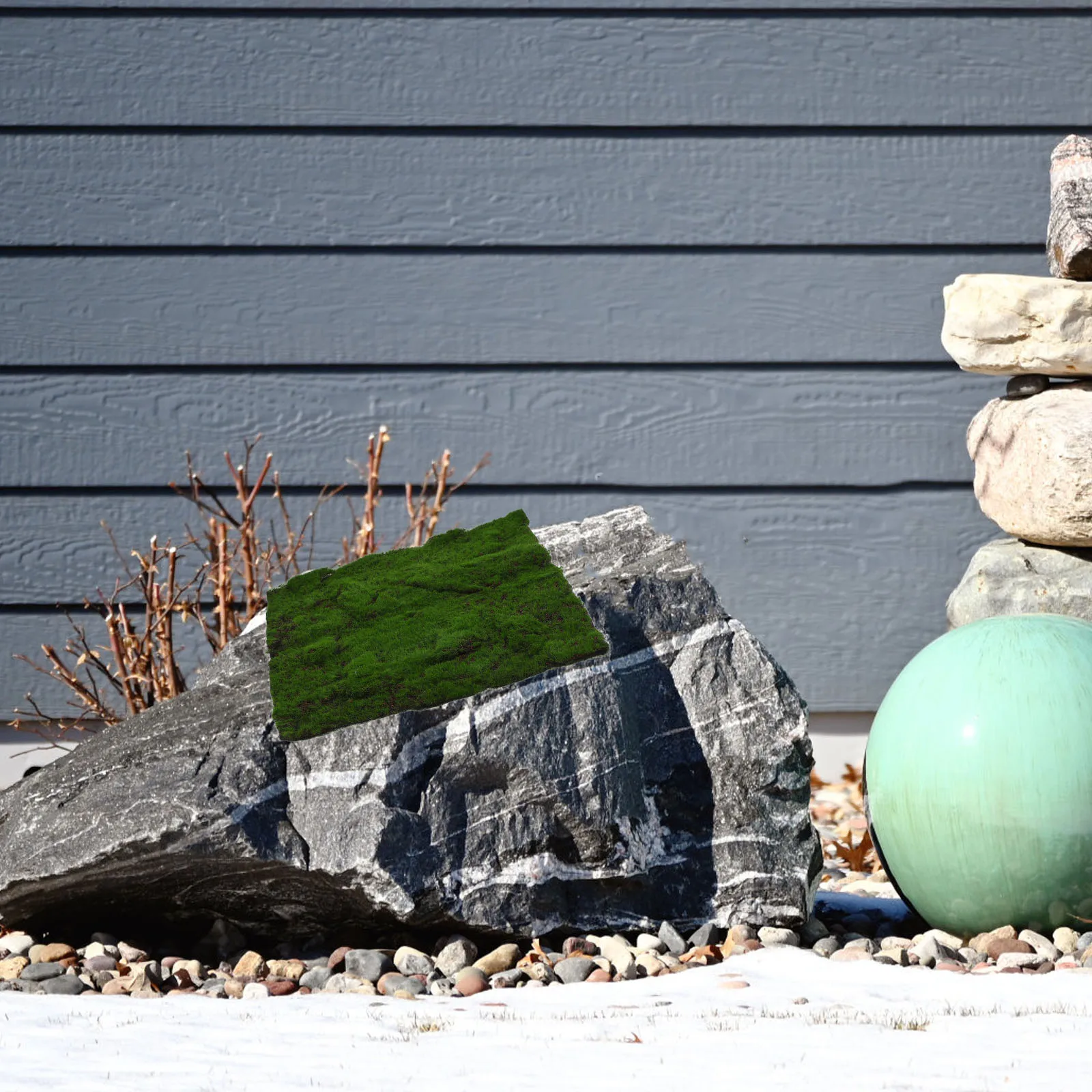 

Artificial Grass Wall Backdrop Realistic Appearance Versatile Usage Bonsai Miniature Landscapes Decor