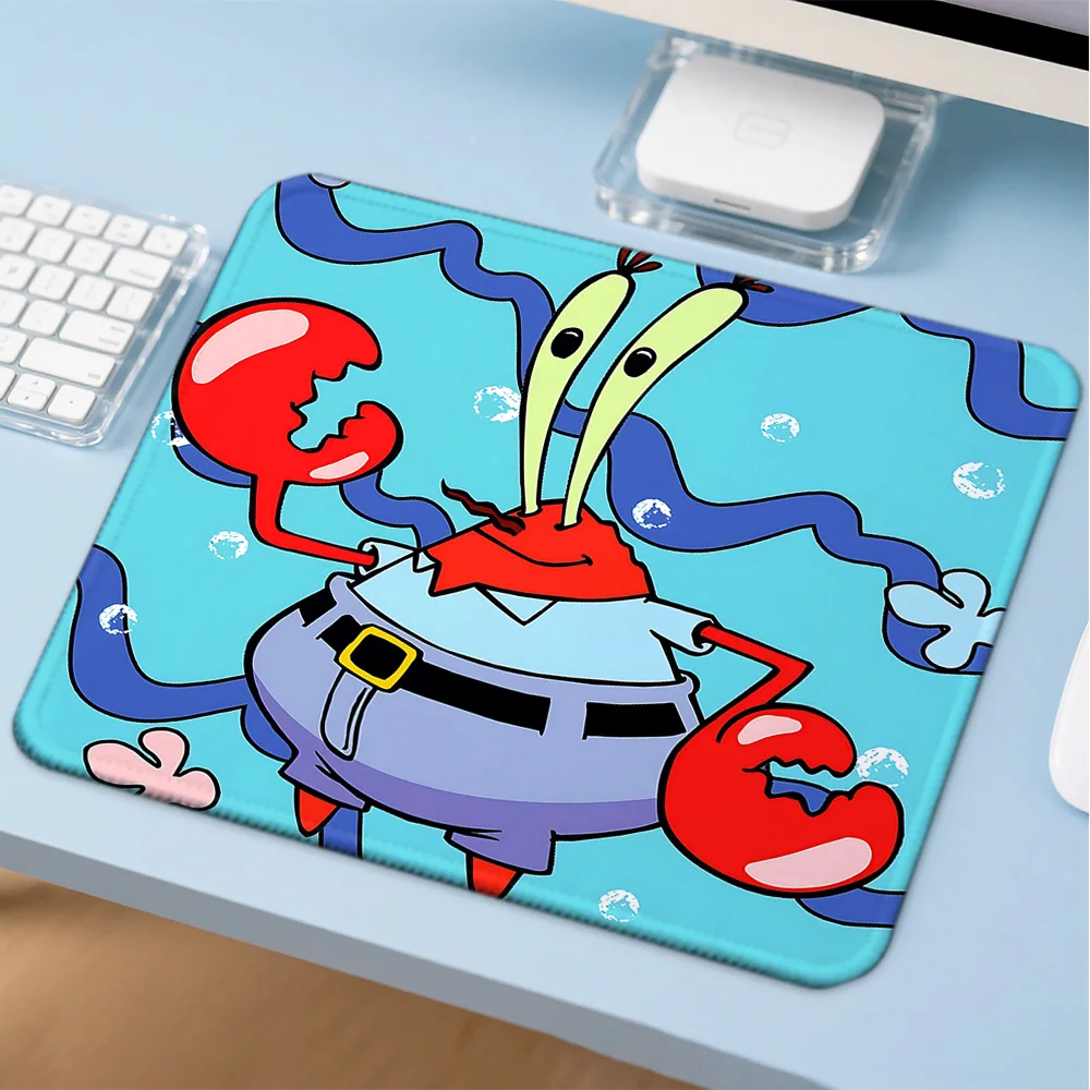 Keyboard Pad S-Spongebobs Computer Mat Desk Accessories Pc Gamer  Mousepad Company Game Mats Mouse Anime Mause Table Decoration