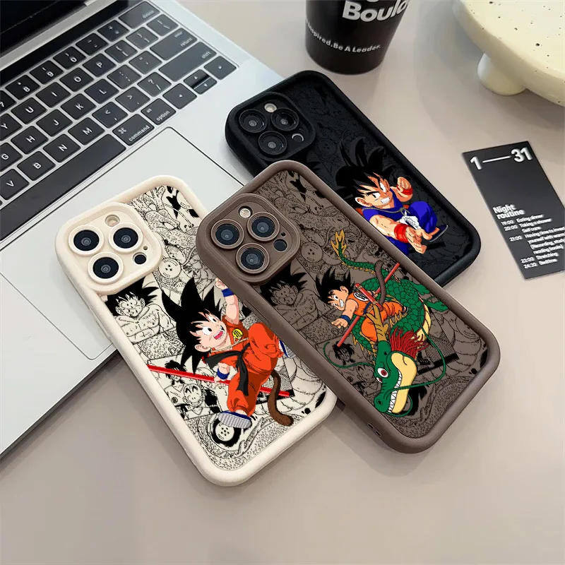 Phone Case for Motorola Moto Edge 70 G86 G56 50 G35 G05 G34 G75 G PLAY G85 60 Neo Pro Ultra 4G 5G Kid Goku Dragons Balls DBZ