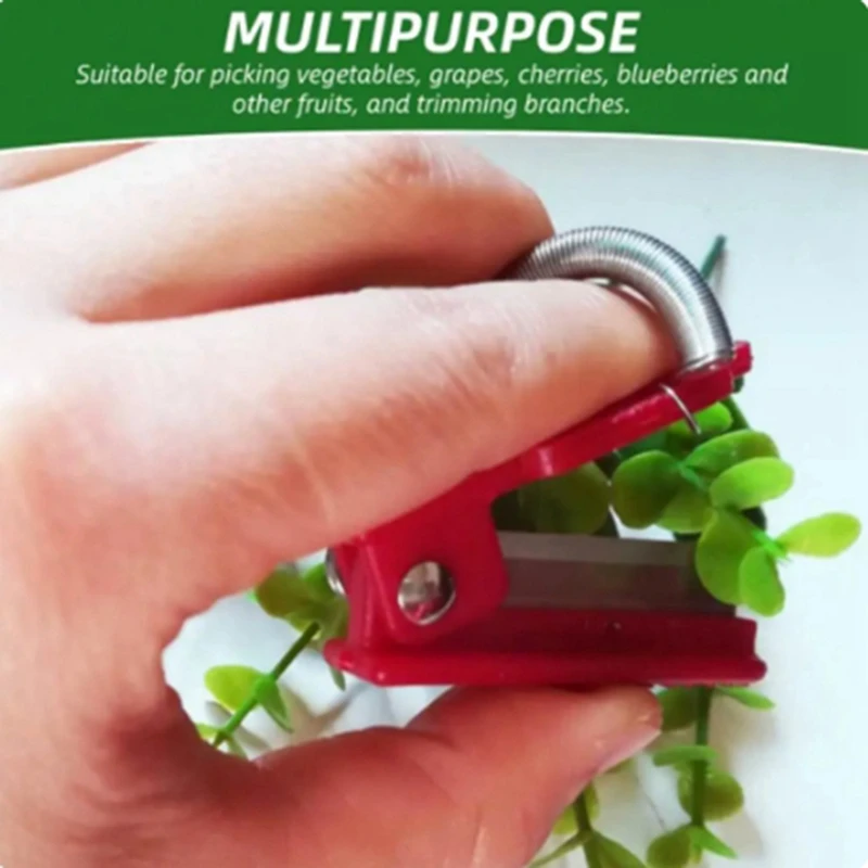 Vegetable Finger Knife Separator Farm Garden Orchard Fruit Vegetable Harvesting Picking Device Safe Picking Tools
