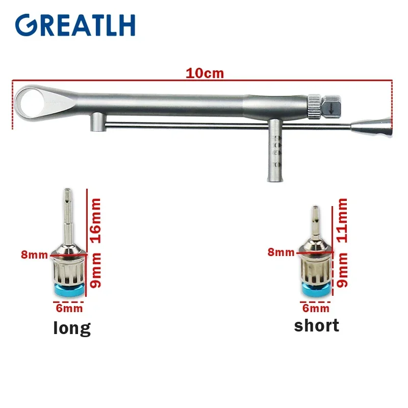 Dental Implant Screwdriver Torque Wrench Colorful Dental Implant Restoration Tool Kit Dental Instrument