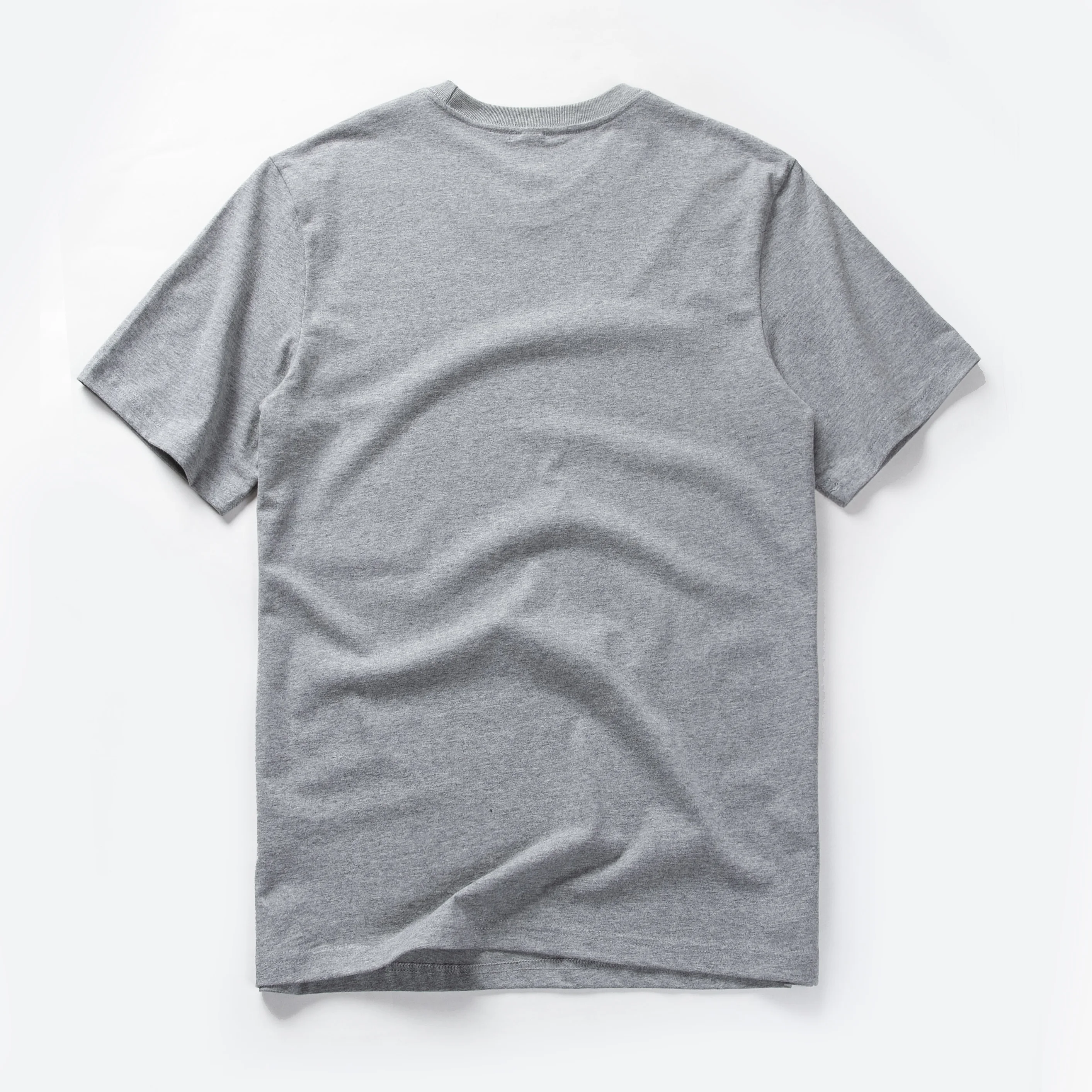 تي شيرت رجالي مطبوع بأكمام قصيرة تي شيرت رجالي صيفي غير رسمي 100% قطن موضة قطع علوية أساسية ضيقة حزمة قماش