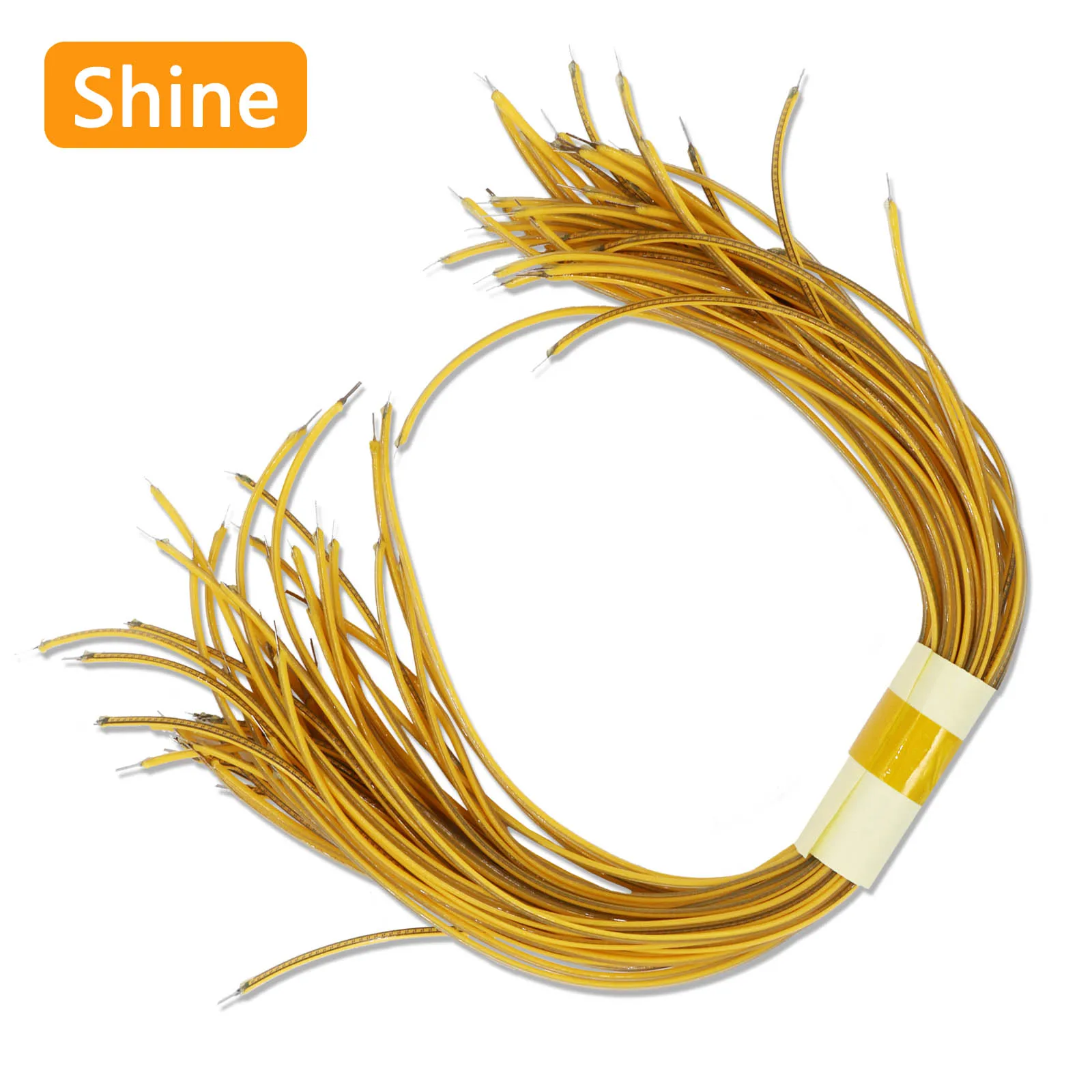 LED Filament Flexible DC3V 38mm 60mm 95mm 80mm 130mm 145mm 185mm 260mm 300mm Edison Bulb Lamp Parts COB LED Diode Decorative DIY