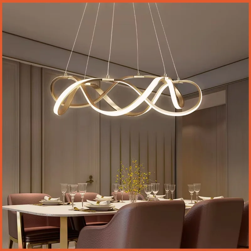 Modern LED Pendant Chandelier Light for Living Room Bedroom Hall Restaurant Indoor Home Decor
