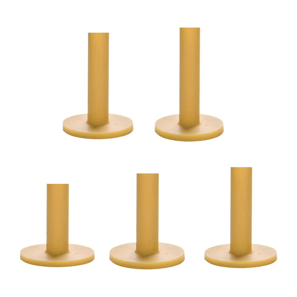 

5pcs Portable Tees Ball Racks Convenient Ball Holder Accessories Supplies for Outdoor Outside (Length 40mm + 50mm + 55mm + 65mm