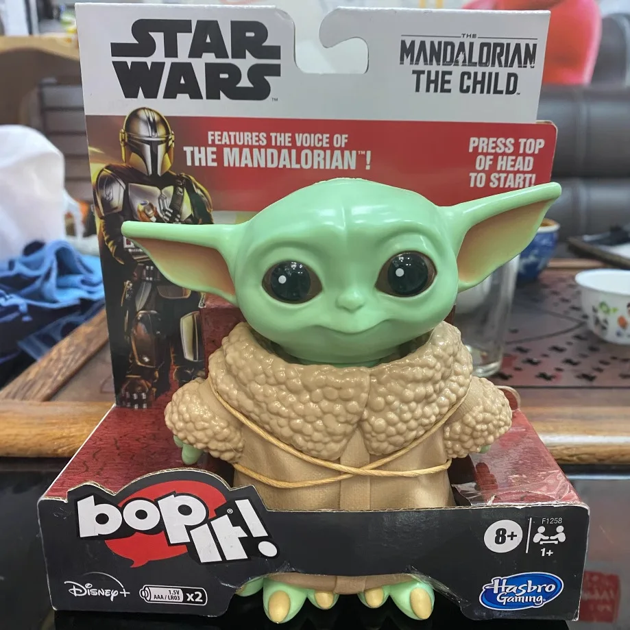 14CM Star Wars Bop It The Child Mandalorian Voice Grogu Baby Yoda Darth Vader Toy Game 5