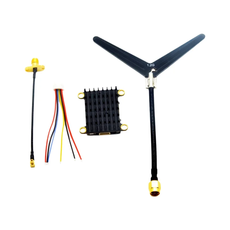 

ODIES-1.2G/1.3G VTX 1W/1.6W/2W 16CH FPV Video Transmitter For FPV Long Range Racing Drone