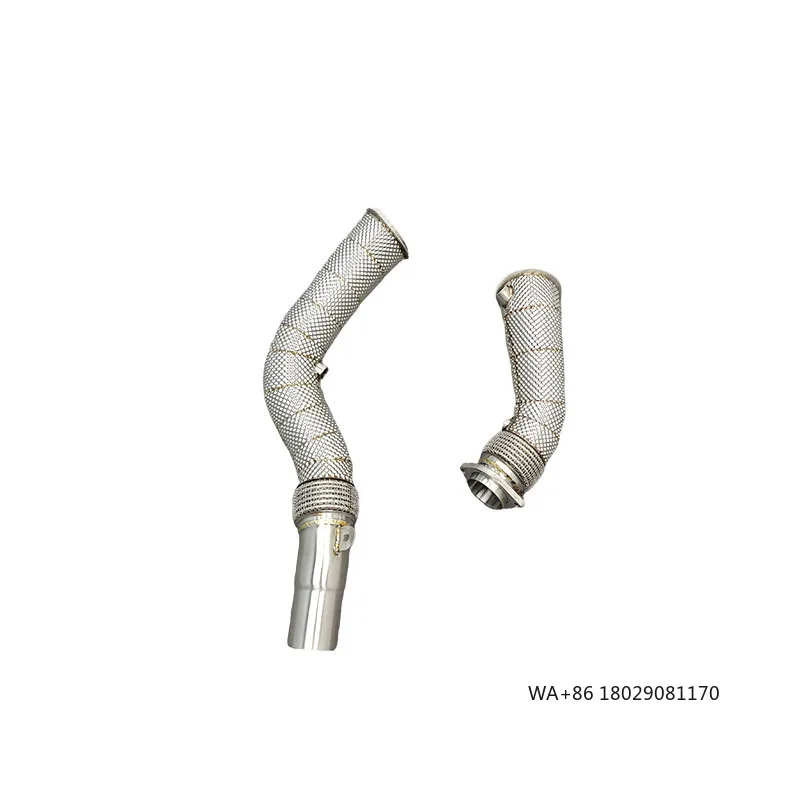 

Tuning Straight Header Downpipe Exhaust for M3 M4 F80/F82 3.0T 2014-2019 Stainless Steel Free Flow Pipe Exhaust System