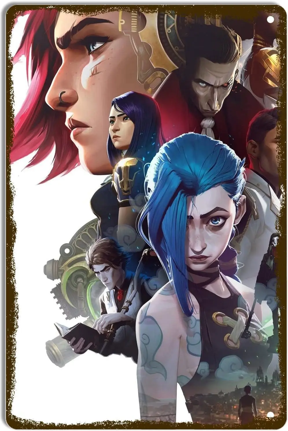 Q1,Metal Tin Sign A… - image