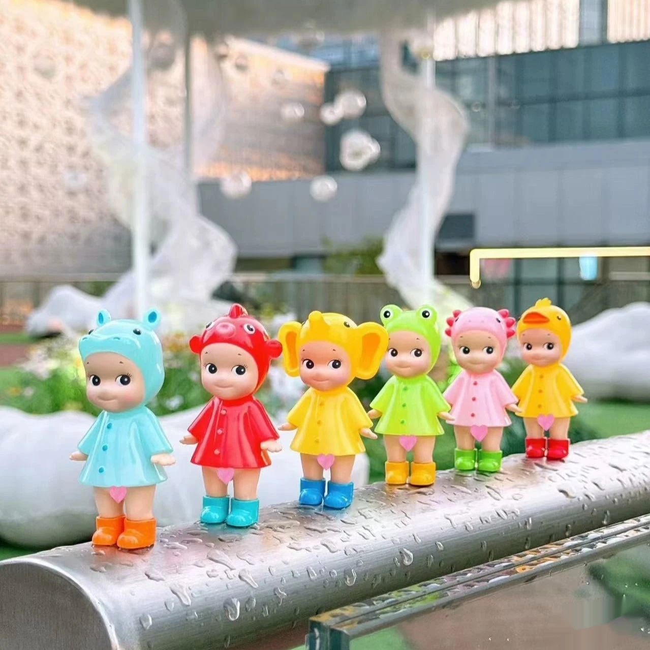 

Genuine Angel I Love Rainy Day Series Blind Box Cute Collectible Action Figure Set Kawaii Anime Figures Kid Toy Birthday Gift
