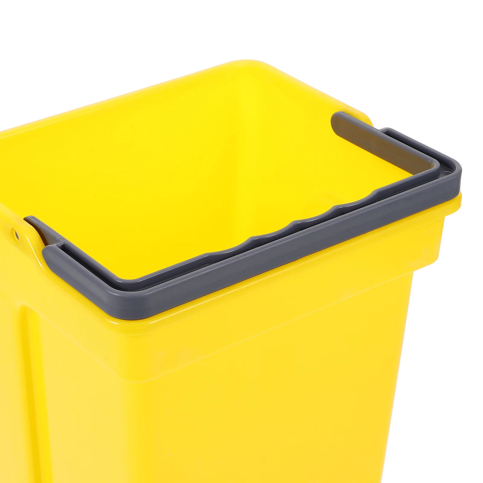 

4L Large Capacity Mop Cleaning Bucket Heavy Duty Plastic Household Storage Bin With Handle Lightweight Portable For Home