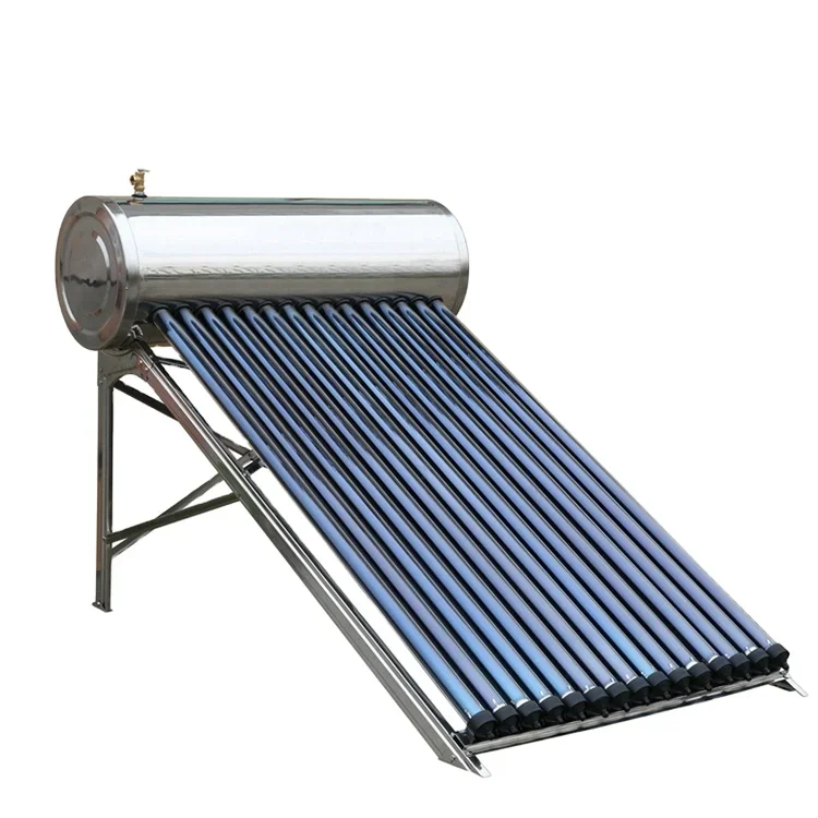 Stainless Steel Heat Pipe Pressure Solar Water Heater Price For Costa Rica Solar Water Heater