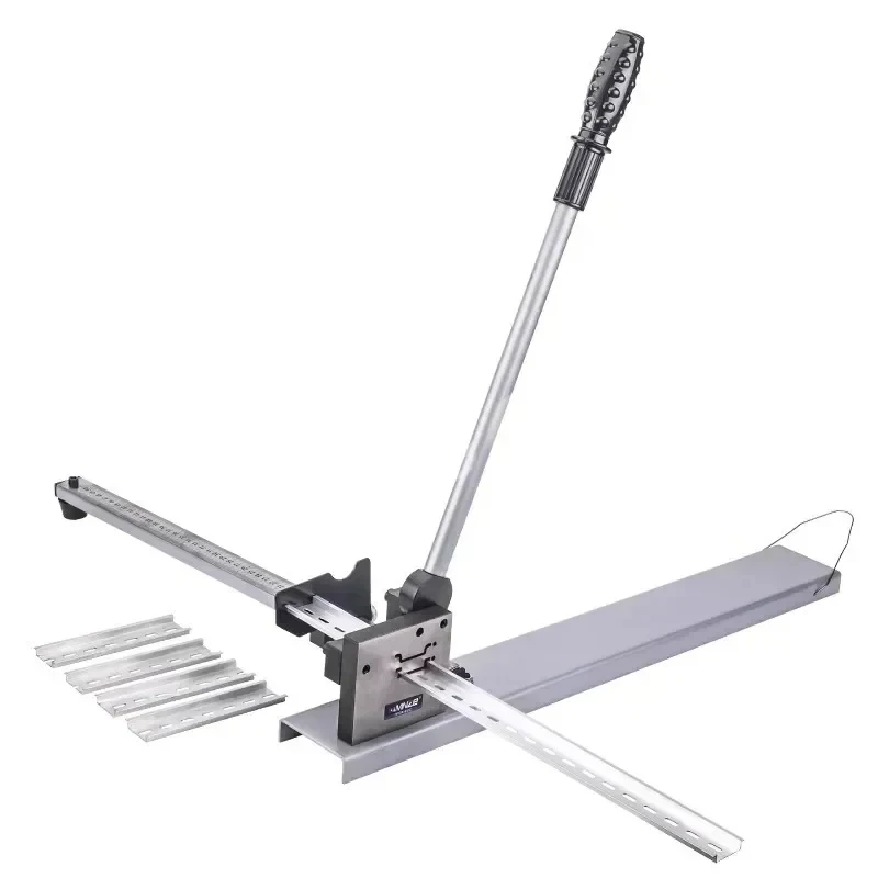 Multifuntional Cutter Din Tool Steel Aluminum Rail Cutting hine Easy Cut With Measure Gauge