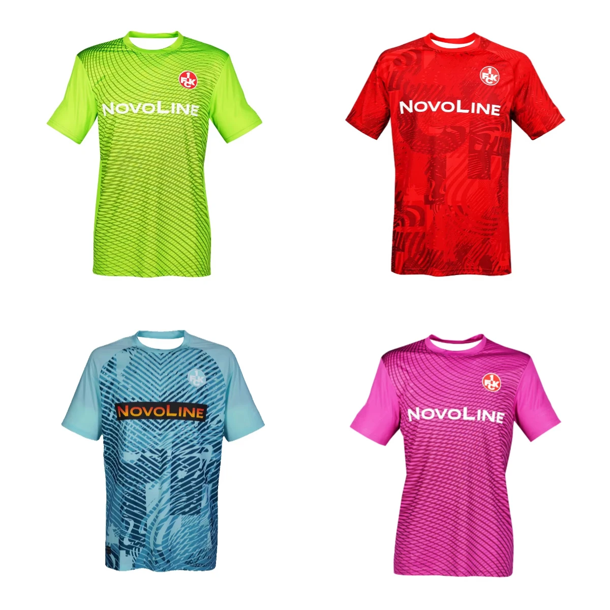 

2025 Kaiserslautern Short-sleeved Football Jersey Training T-shirt Comfortable Quick-drying Downhill Motorcycle T-shirt