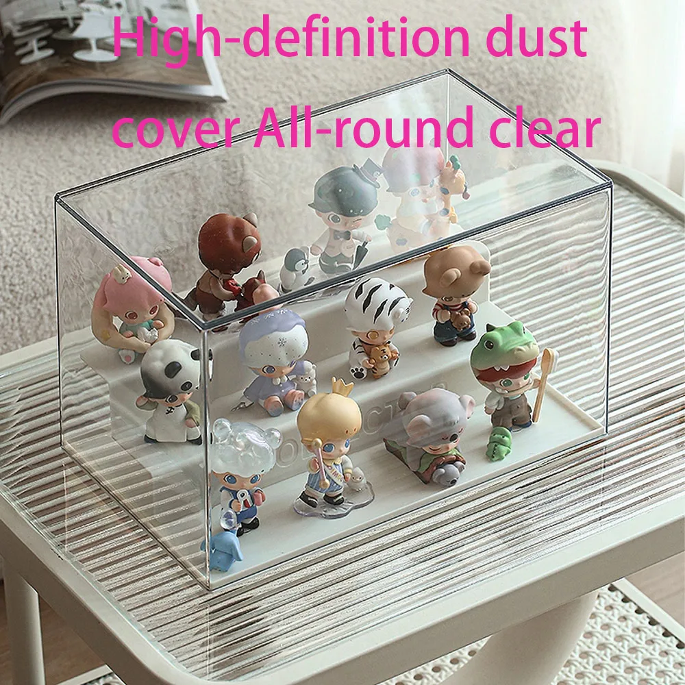 

Blind box storage box, display stand, figurine ornament, dust-proof display cabinet, acrylic display box IN STOCK