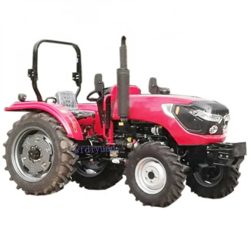 china：DIYUAN High Performance Price 70HP 4WD Four Farm Wheeled Tractor Engineering Construction Machinery with Low Price