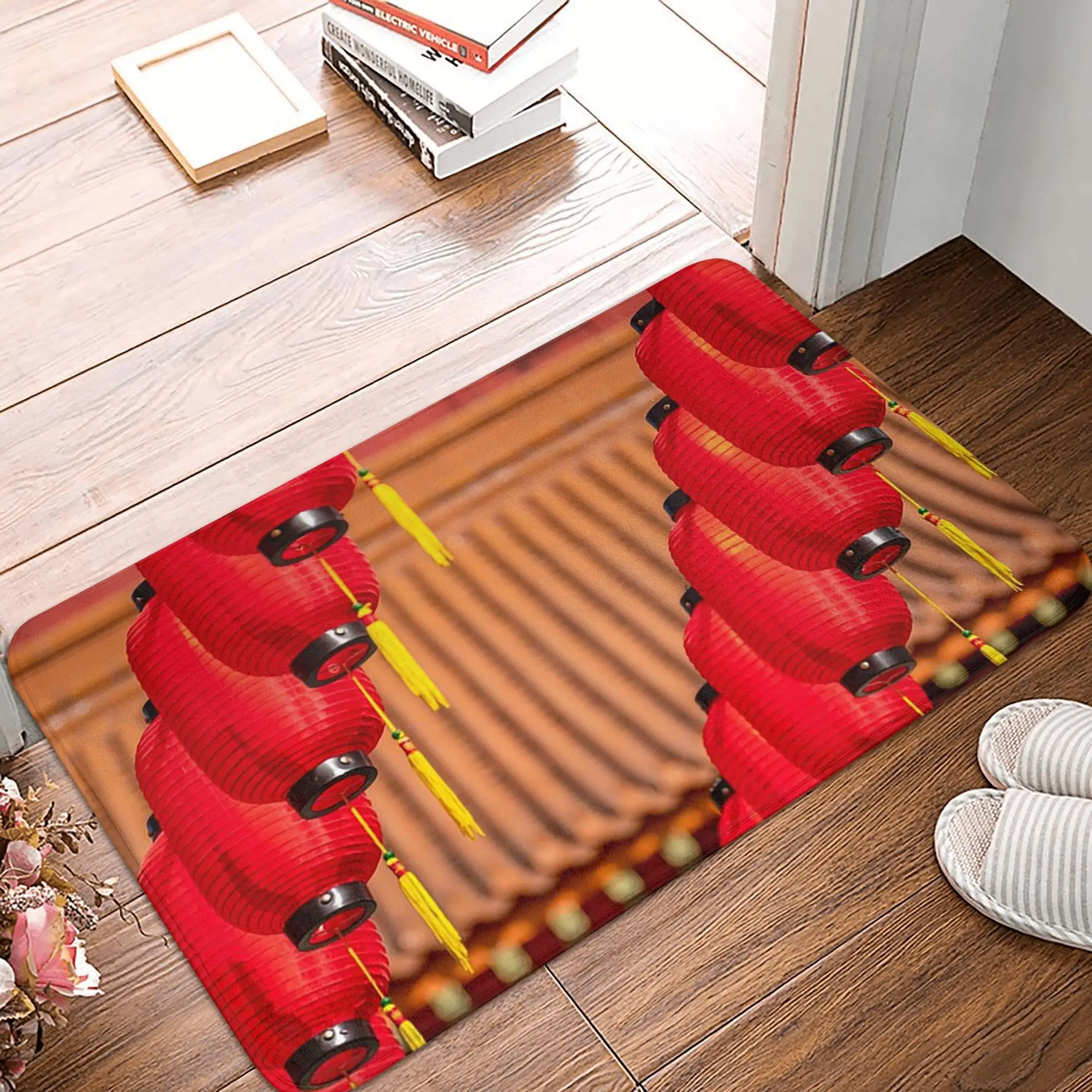 Po Lin Monastery, Lantau Island, Hong Kong Anti-slip Doormat Floor Mat  Rug for Kitchen Entrance Home Bedroom Footpad Mats