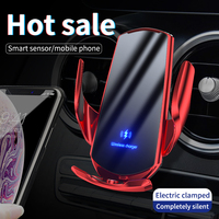 W01 New Upgrade Car Holder Dual Mode Precise Magnetic Direct Wireless Suction Charging Fast Charging Station for All Phones