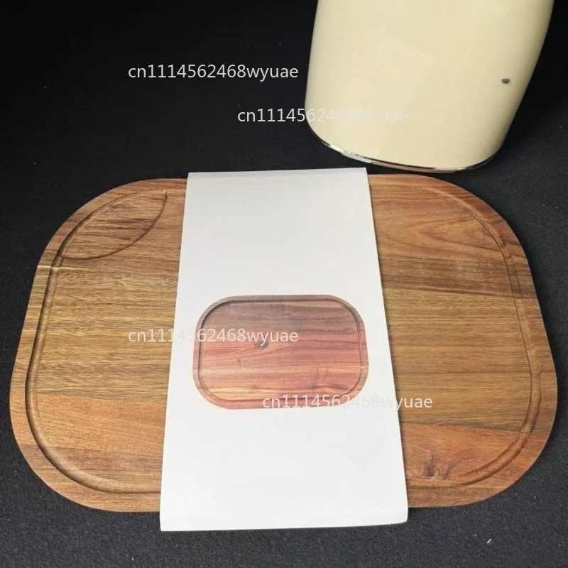 Kitchen knife cutting board retro home cutting board acacia oval square