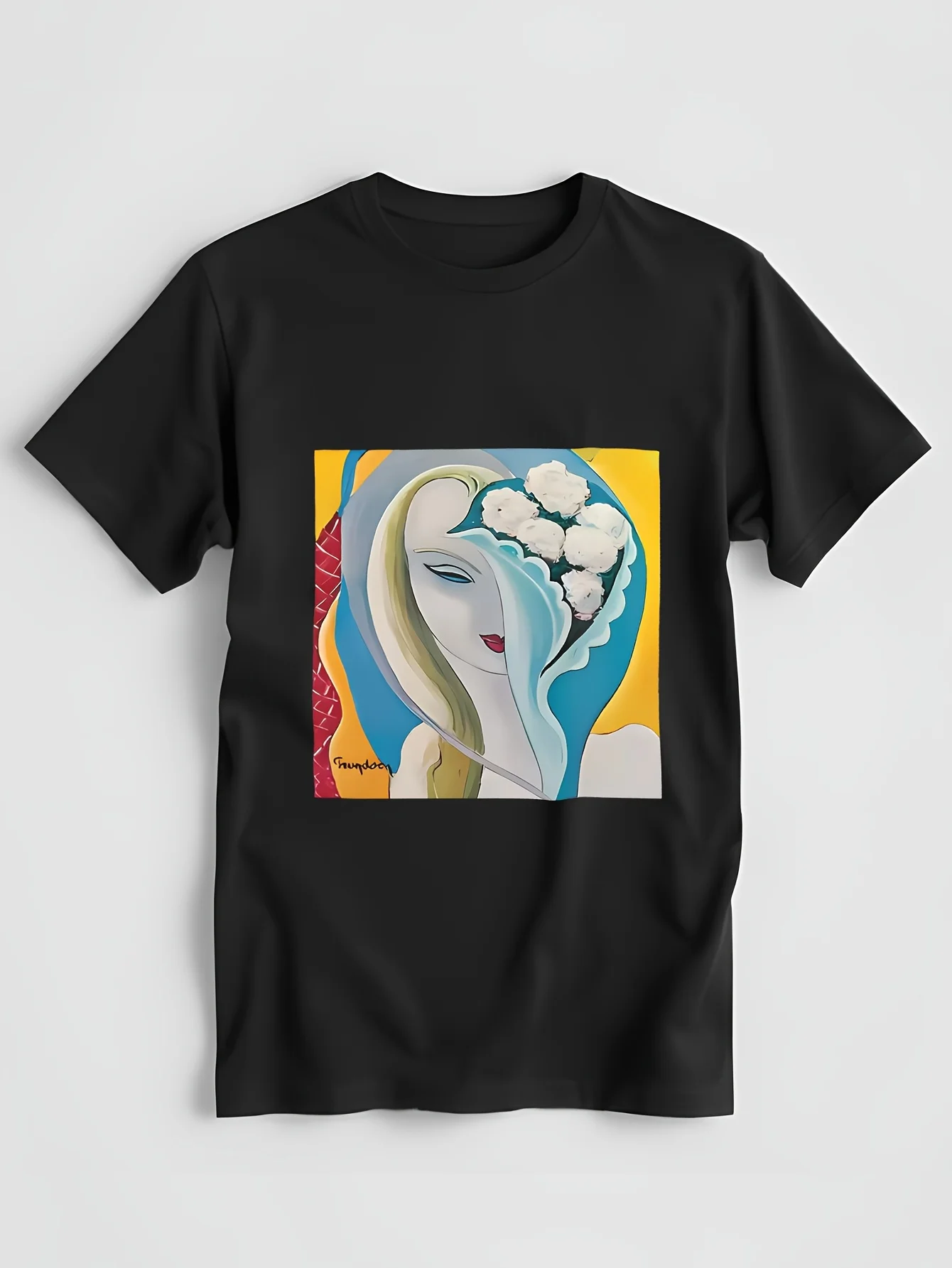 Derek and the Dominos-Layla and Other Assorted Love Songs T-Shirt human shirt man clothes kawaii clothes men clothesWhi