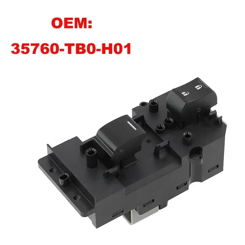 

For Honda Accord Car Accessories 35760-TB0-H01 Front Right Electric Power Window Switch Button 2008 2009 2010 2011 2012