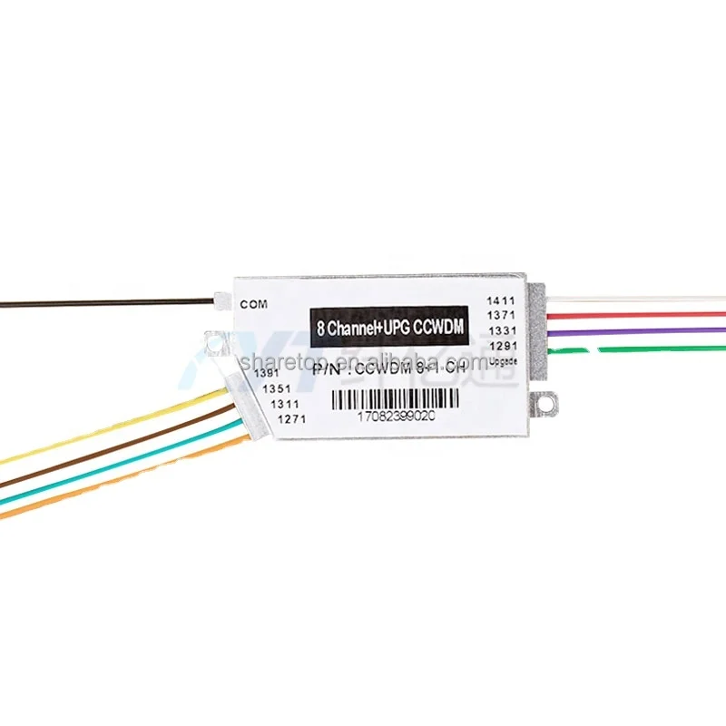 High Quality Mini Optical Compact CWDM 6 Channel 1490nm 1510nm 1530nm 1550nm 1570nm 1590nm CCWDM with single fiber wdm splitter