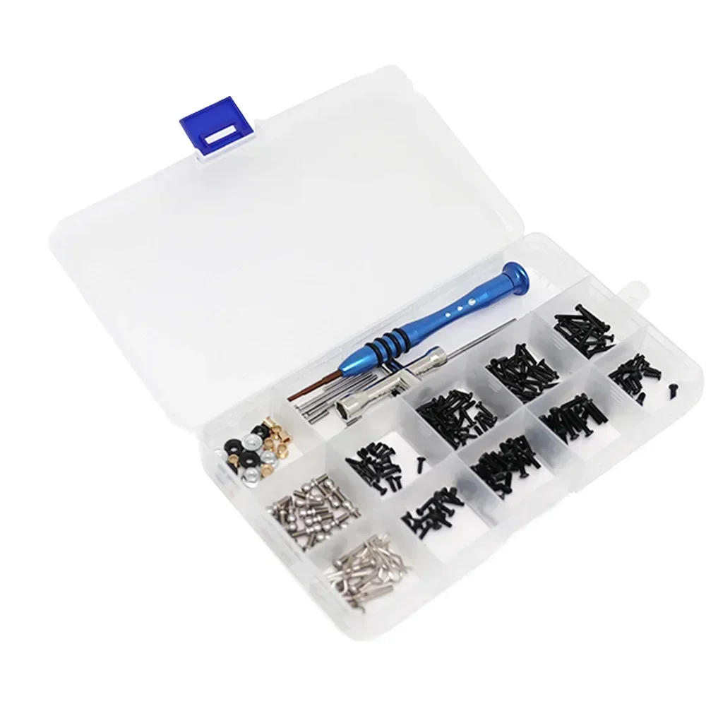 

M2 M2.5 M3 Screw Set Fastener Kit For Wltoys A949 A959 A959B K929 184011 1/18 RC Car Spare Parts Upgrade Accessories