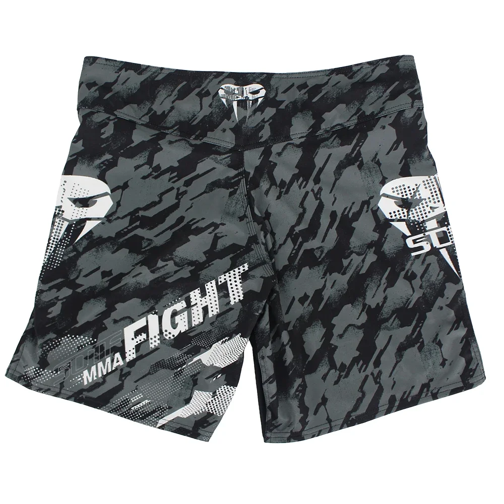 geometry Adults Venomous snake Camouflage Men Women geometric boxing shorts Tiger Muay Thai mma shorts clothing fight sanda mma