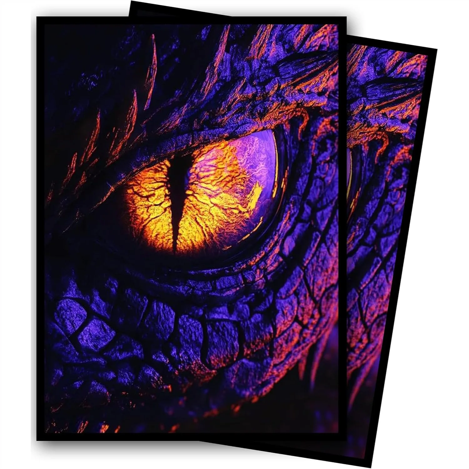 

100 Count Standard Size Card Sleeves with Ultra Clear Front & Matte Finish Back for Magic The Gathering and TCG