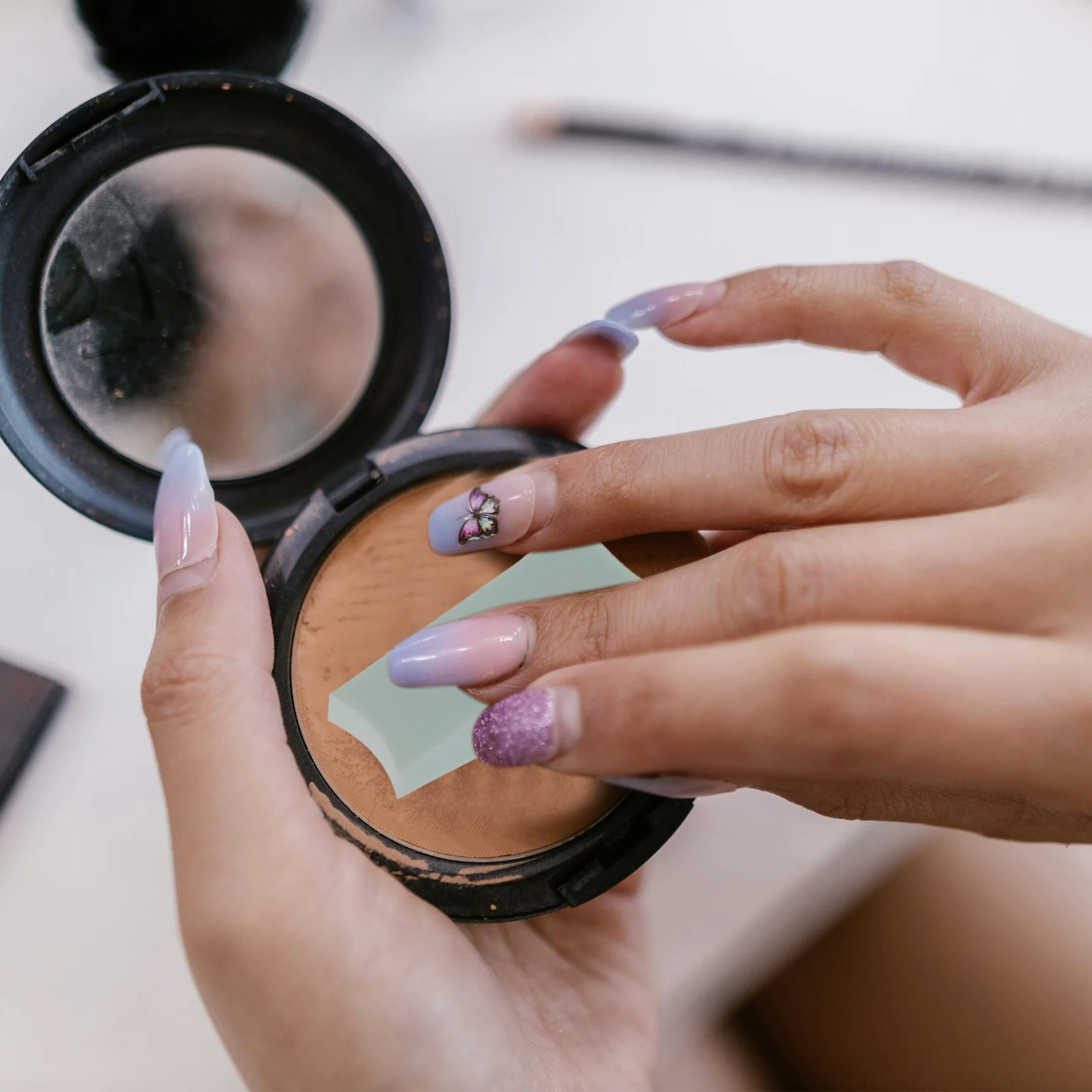 

30Pcs Makeup Puff High Elasticity for Seamless Blending Suitable All Foundation Types Comfortable Reusable Beauty Sponge Tools