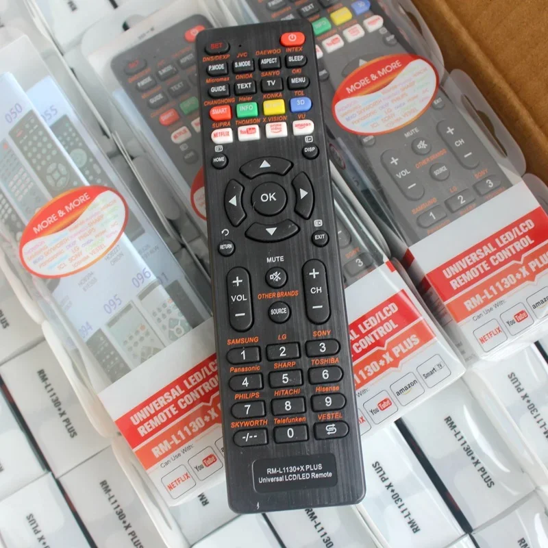 Rm-L1130 +X Universal TV Remote Control For AKIRA AOC BBK ELENBREG PRIMA OPENBOX THOMSON DAEWOO JVC SUPRA smart tv controller