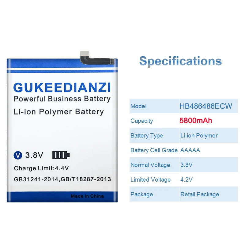 Battery For Huawei P30 Pro/Mate 20 Pro Mate 20 RS Mate 20 X 5G EVR-N29 LYA-L09 LYA-L0C LYA-L29
