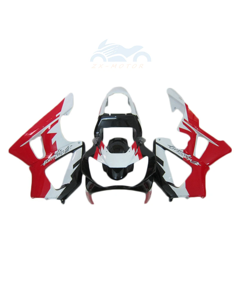 Новые специальные обтекатели для кузовных работ для Honda CBR900RR CBR929RR 2000 2001, комплект красных, черных обтекателей CBR 929 RR 00 01 RM06