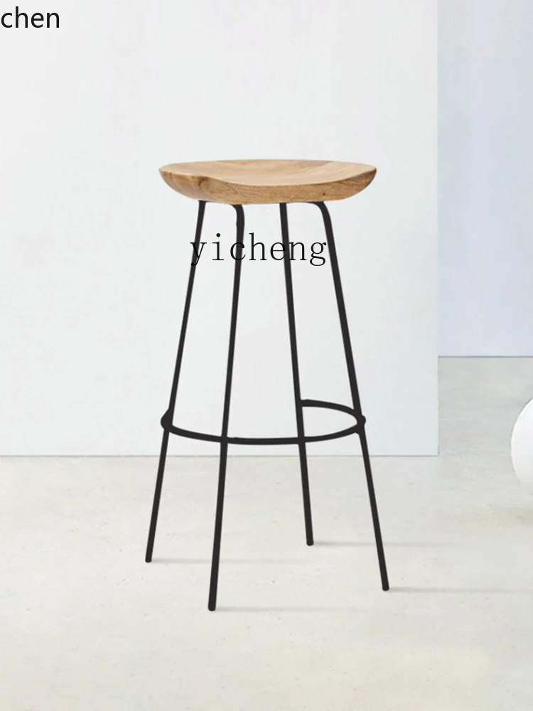 YFY Solid Wood Bar  Bar  Cashier Bar  High Chair High