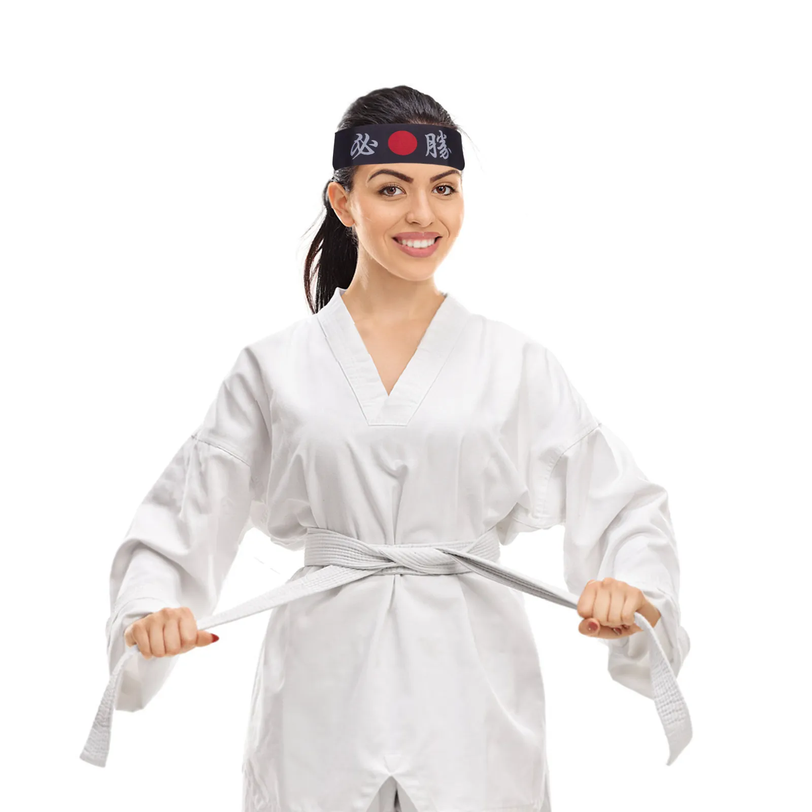 

12Pcs Hachimaki Headband Japanese Inspired Tie Back Bandana for Karate Training Cooking Activities Adult Kids