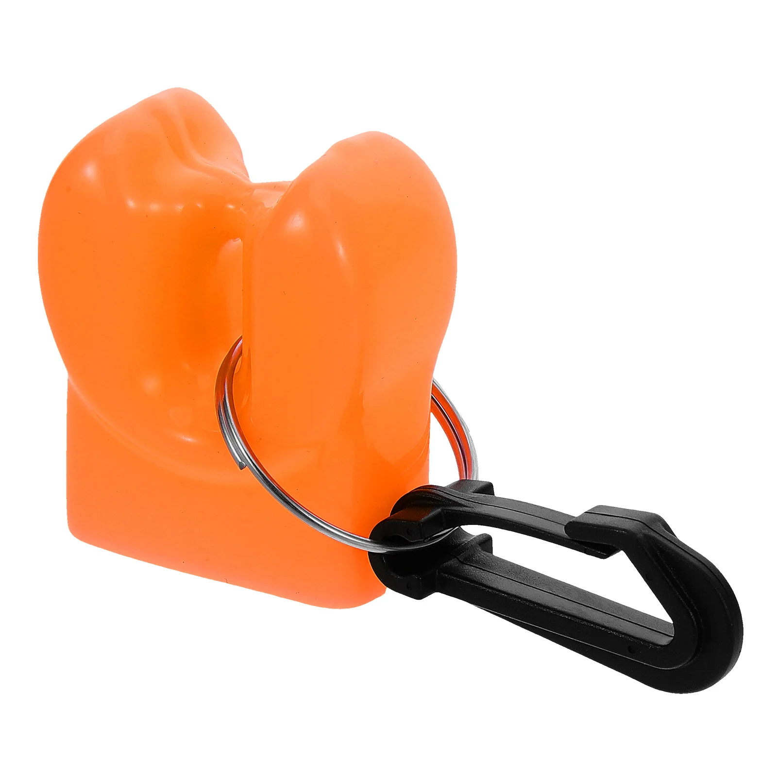 

1pc Diving Mouthpiece Protective Cover Quick Release Durable PVC Octopus Holder Split Ring Guard