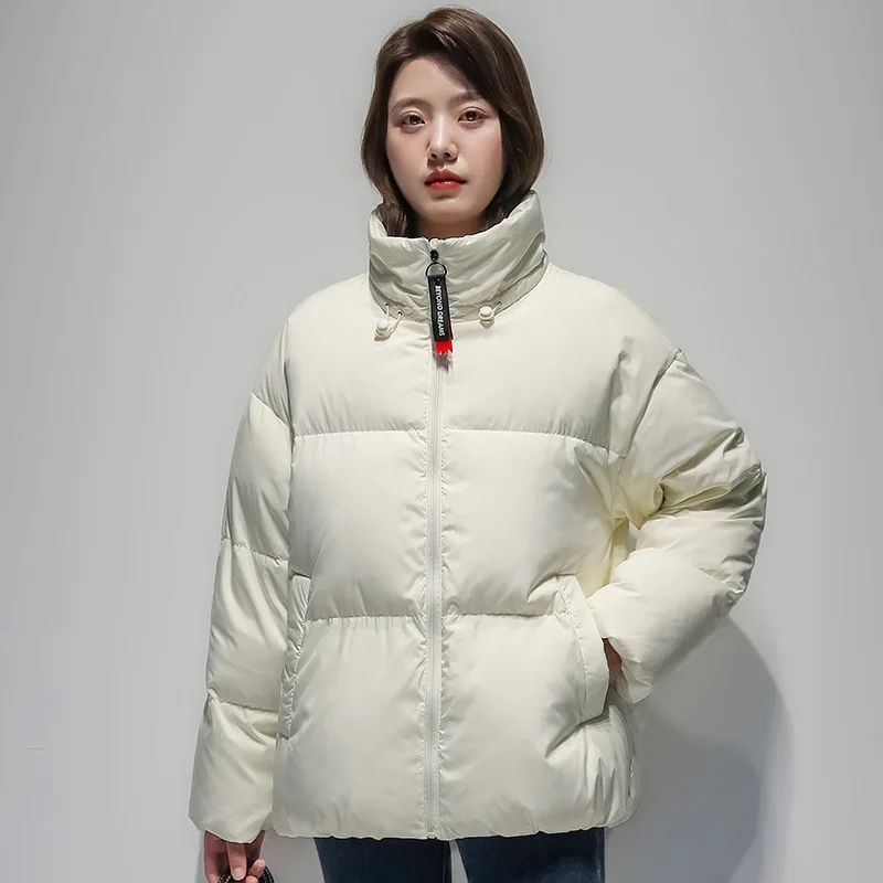 

2022 Fashion Winter Women White Duck Down Puffer Jackets Coats 2022 Winter Warm Windproof Warm Coats