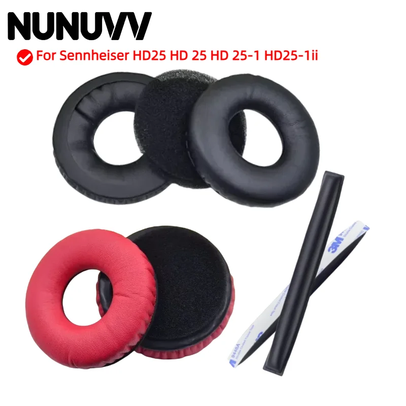 

Ear pads for Sennheiser HD25 HD 25 HD 25-1 HD25-1ii replacement Earpads headphones Earmuffs Soft cloth Memory Covers Sponge