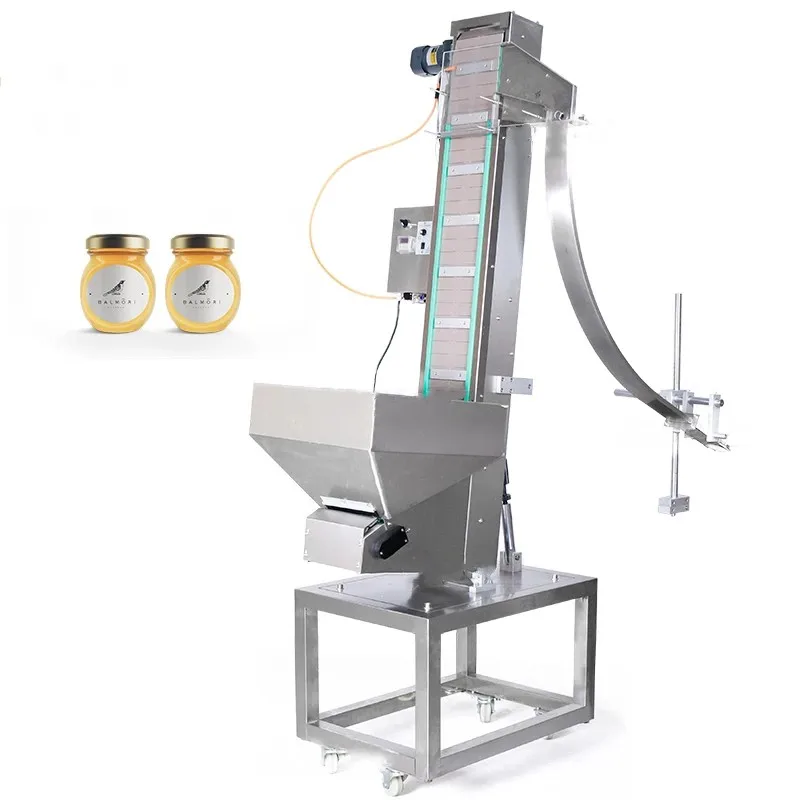 

Good Quality LT-ACF02 Commercial Machine Automatic Customize Plastic PET Bottle Bulk Cap Feeding Elevator Machine