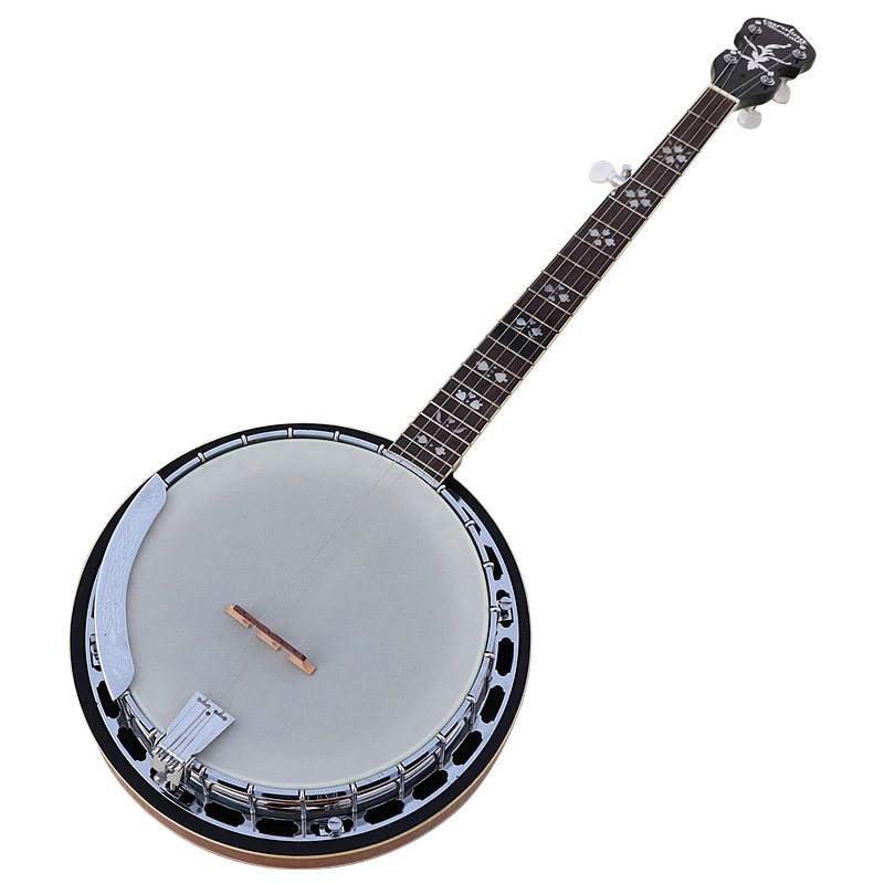 Stock 5 string Banjo guitar Imported drum head 39 inch high gloss Banjo with small flaw