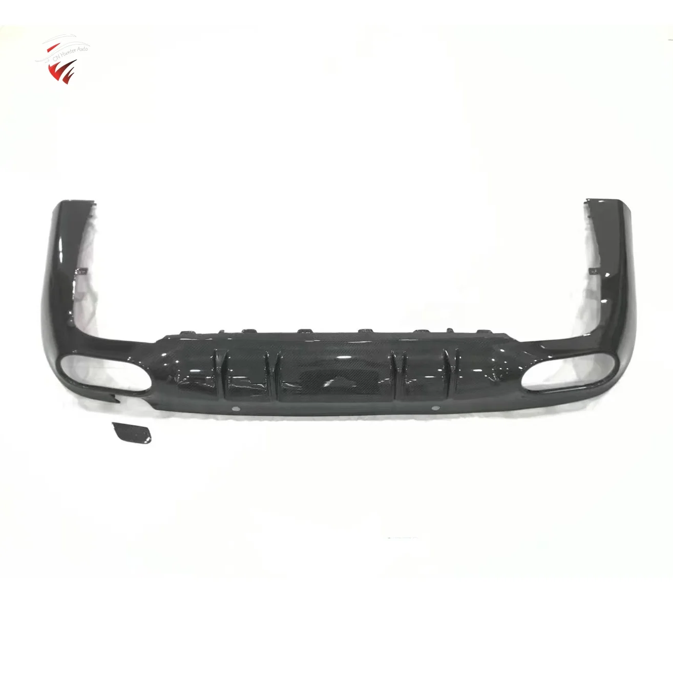 Hot selling Carbon Fiber Diffuser With Exhaust Pipe For Mercedes Benz CLS Class C257 Upgrade To CLS53 AMG Style