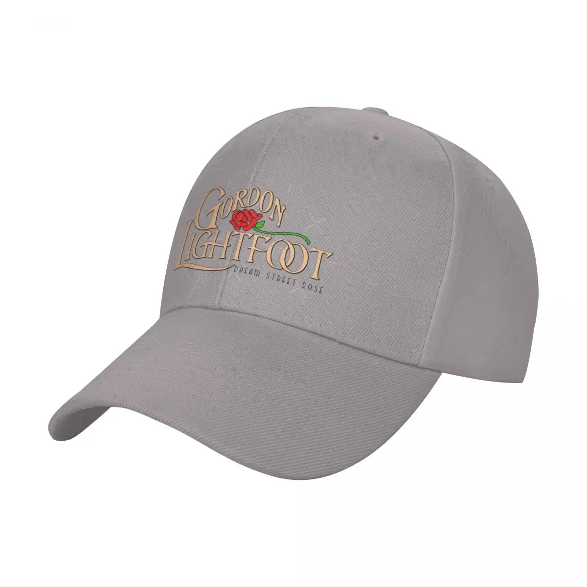 

Gordon Lightfoot Dream Street Rose Fashion Baseball Cap Peaked Cap Men's Hat Women's Cap Men's Hats