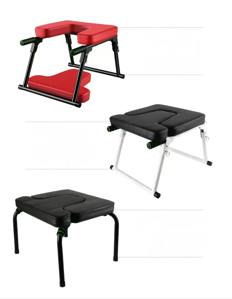 

Inverted Handstand Stool Folding Yoga Chair Yoga Inversion Bench Headstand Prop Upside Down Chair Yoga Asana Practice Chair