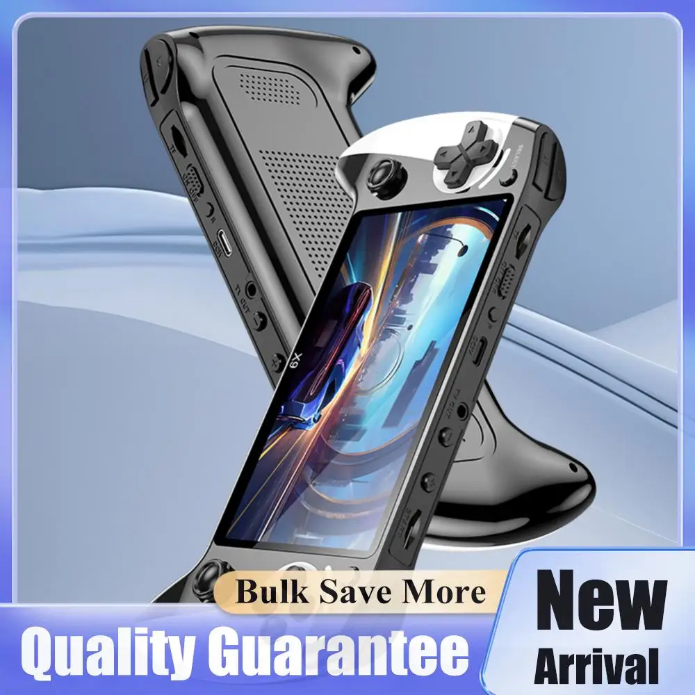 

Портативная игровая консоль X9 в стиле ретро, 5,5-дюймовый HD IPS-экран, 20 000 игр, зарядка типа C, 1500 мАч, плеер для видеоигр для детей и взрослых