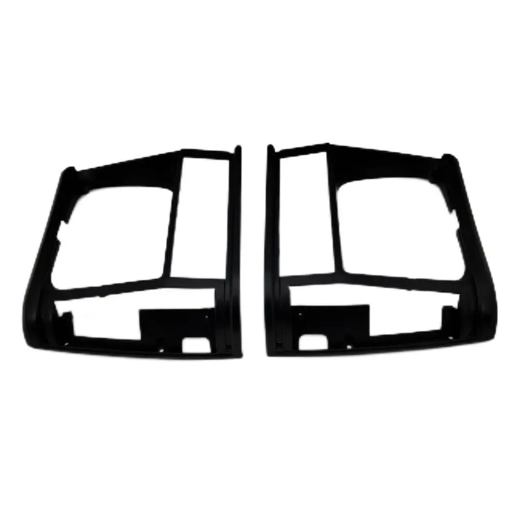 

1 Pair Left & Right Front Headlight Bezel Set Black For Jeep Cherokee 1991-1996